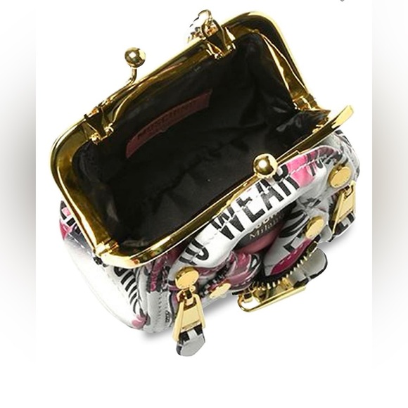 Moschino matching dress & mini bag white flower and logo embellished. Value 4000 - Picture 1 of 6